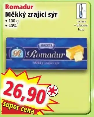 Norma Romadur Měkký zrající sýr nabídka