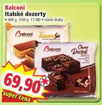 Norma Balconi Italské dezerty nabídka