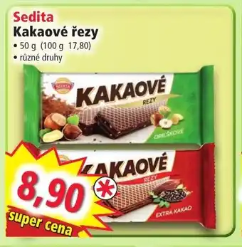 Norma Sedita Kakaové řezy nabídka