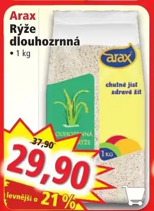 Arax Rýže dlouhozrnná