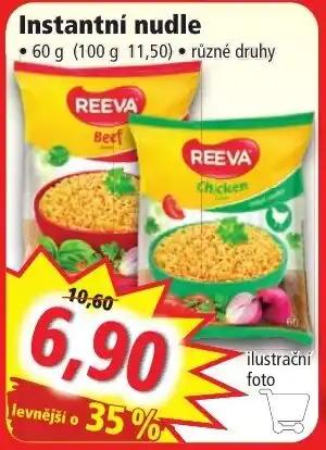 Norma Instantní nudle nabídka