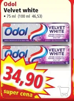 Norma Odol Velvet white nabídka