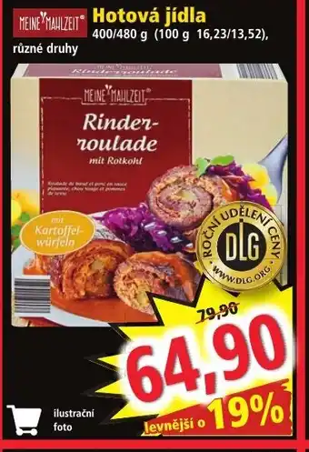 Norma Hotová jídla nabídka