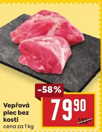Billa Vepřová plec bez kosti nabídka