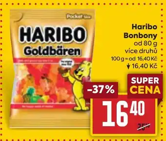 Billa Haribo Bonbony od 80 g nabídka
