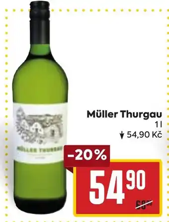 Billa Müller Thurgau nabídka