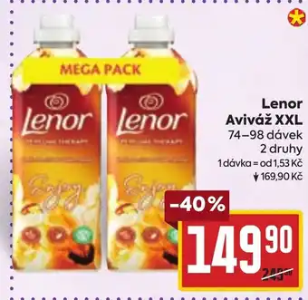Billa Lenor Aviváž XXL nabídka