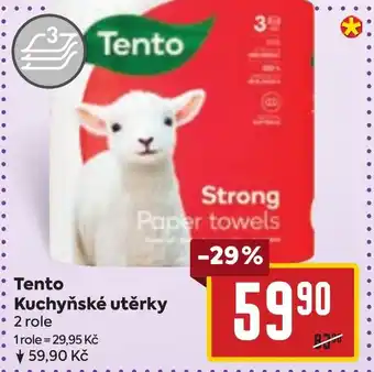 Billa Tento Kuchyňské utěrky nabídka