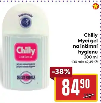 Billa Chilly Mycí gel na intimní hygienu nabídka