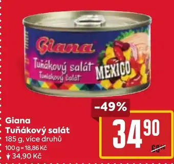 Billa Giana Tuňákový salát nabídka