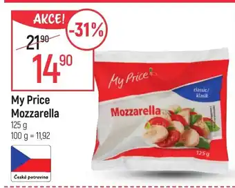 Globus My Price Mozzarella nabídka