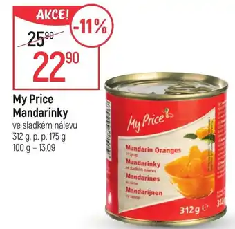 Globus My Price Mandarinky nabídka