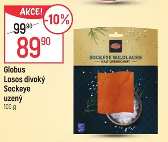 Globus Globus Losos divoký Sockeye uzený nabídka