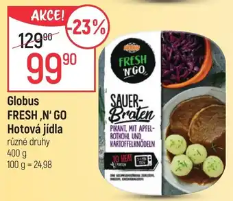 Globus Globus FRESH,N' GO Hotová jídla nabídka