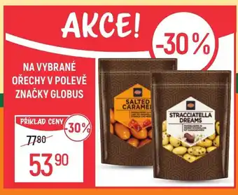 Globus NA VYBRANÉ OŘECHY V POLEVĚ ZNAČKY GLOBUS nabídka