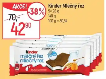 Globus Kinder mléčný řez nabídka