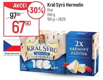 Globus Král Sýrů Hermelín nabídka