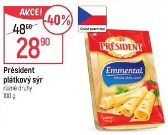 Globus Président plátkový sýr nabídka