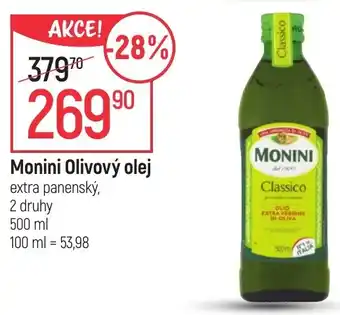 Globus Monini Olivový olej nabídka