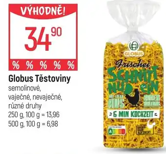 Globus Globus Těstoviny nabídka
