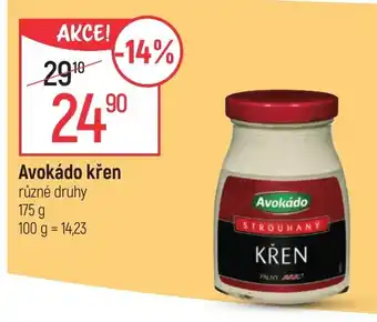 Globus Avokádo křen nabídka