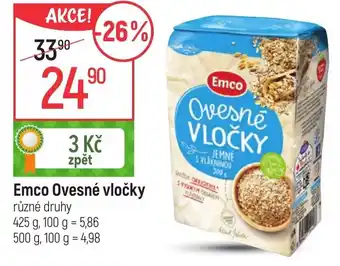 Globus Emco Ovesné vločky nabídka
