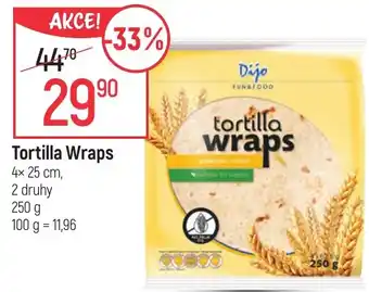 Globus Tortilla Wraps nabídka