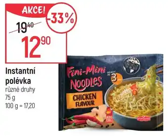 Globus Instantní polévka nabídka