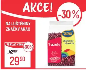 NA LUŠTĚNINY ZNAČKY ARAX