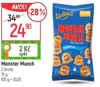 Globus Monster Munch nabídka