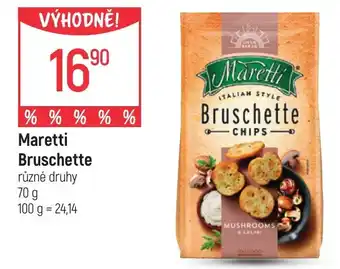 Globus Maretti Bruschette nabídka