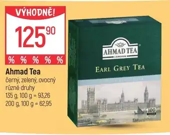 Globus Ahmad Tea nabídka