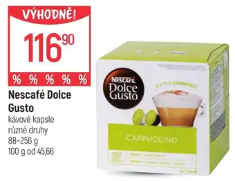 Globus Nescafé Dolce Gusto nabídka