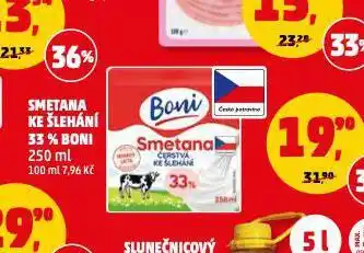 Penny Market Smetana ke šlehání nabídka