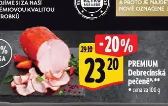 Albert Debrecínská pečeně nabídka