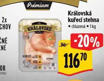 Albert Královská kuřecí stehna nabídka