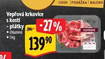 Albert Vepřová krkovice s kostí nabídka