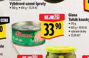 Albert Giana tuňák kousky nabídka
