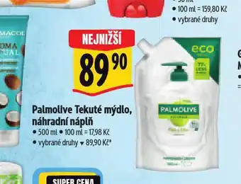 Albert Palmolive tekuté mýdlo nabídka
