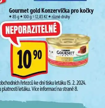Albert Gourmet gold konzervičky pro kočky nabídka