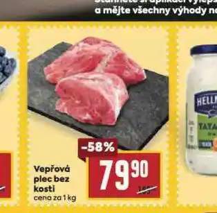 Billa Vepřová plec bez kosti nabídka