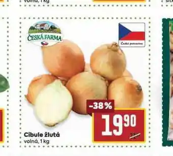 Billa Cibule žlutá nabídka