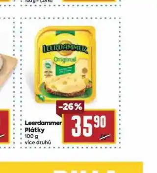 Billa Leerdammer plátky nabídka