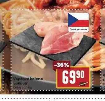 Billa Vepřové koleno vakuum nabídka