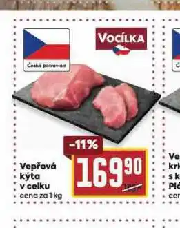 Billa Vepřová kýta nabídka