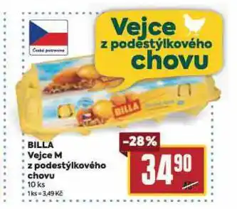 Billa Billa vejce m nabídka
