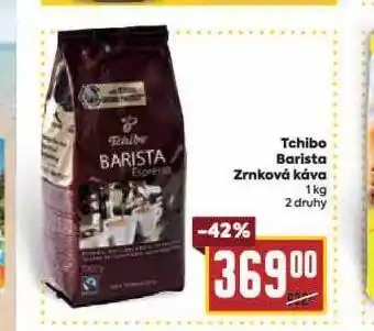 Tchibo barista zrnková káva