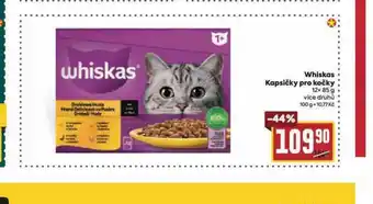 Billa Whiskas kapsičky pro kočky nabídka
