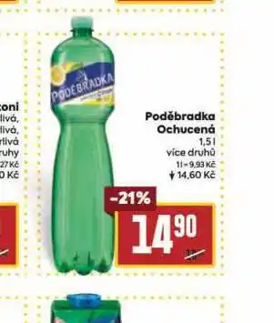 Billa Poděbradka ochucená nabídka