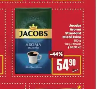 Billa Jacobs aroma standard mletá káva nabídka